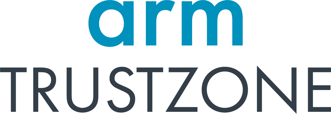 Text: arm TRUSTZONE (logo).