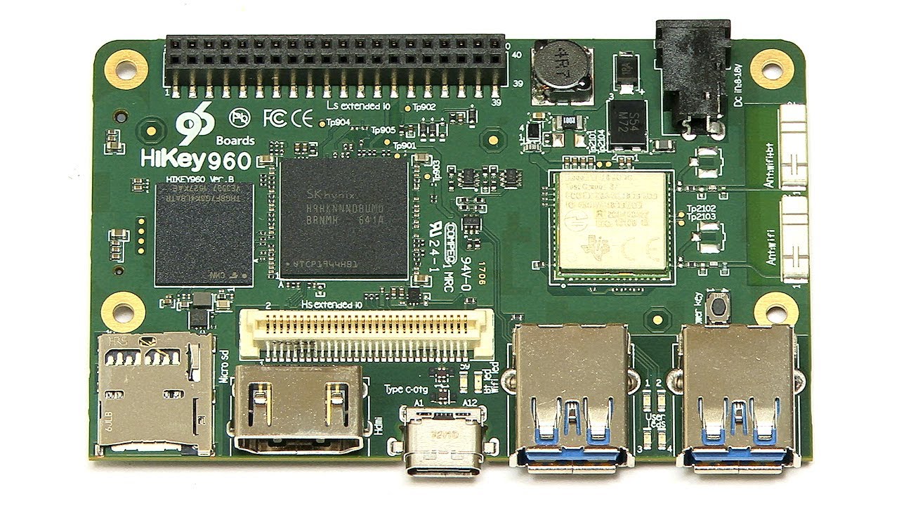 HiKey 960 Circuit Board.