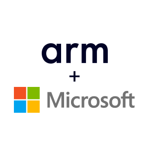 Arm and Google Could logos