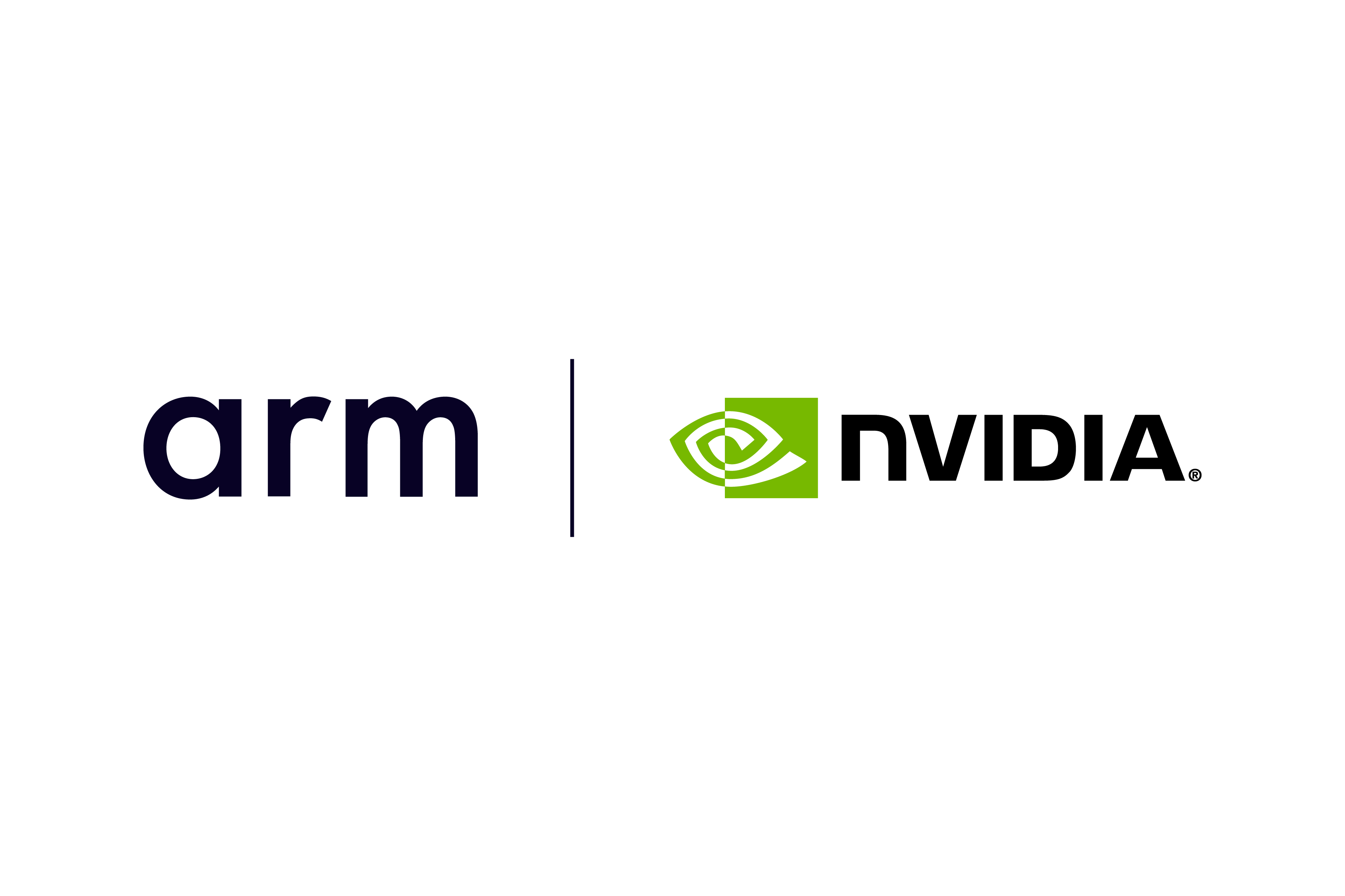 Arm and NVIDIA logo