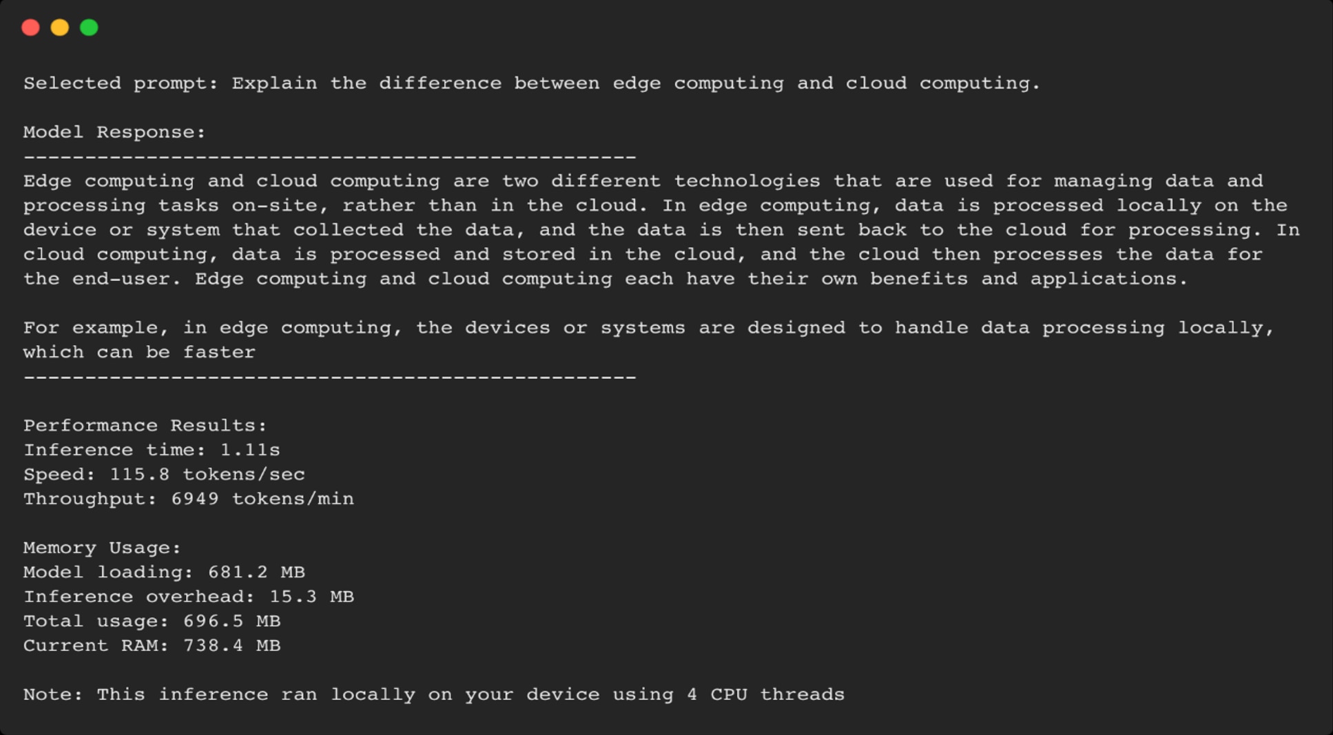 Language Model with TinyLlama