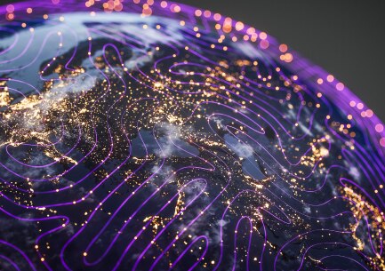 Arm approved partner global neon light line image